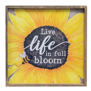 Live Life In Full Bloom Frame #35240