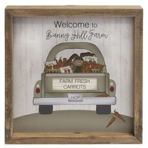 Bunny Hill Farm Framed Sign