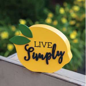 #35344, Live Simply Chunky Lemon