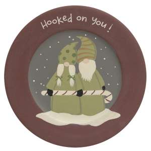 Hooked on You Gnome Plate #35435