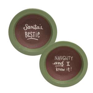 Santa's Bestie Dish Cup, 2 Asstd. #35438