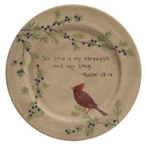 The Lord Is My Strength Plate #35445