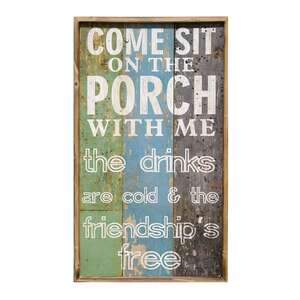 Sit On The Porch Sign