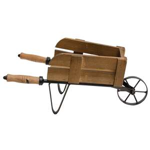 Distressed Garden Wheelbarrow