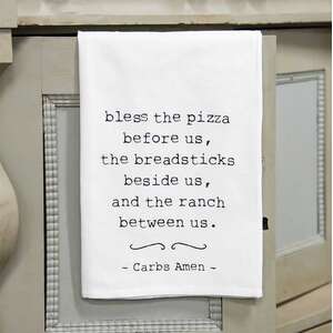 #28037 Carbs Amen Dish Towel