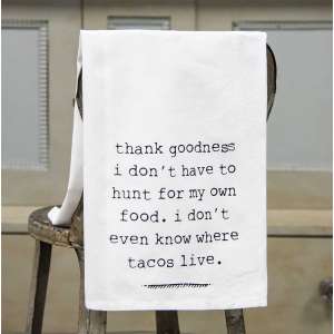 #28038 Tacos Dish Towel