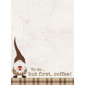 #54099 To Do...But First, Coffee! Mini Notepad