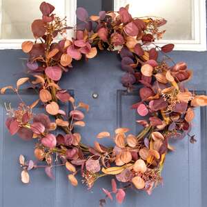Autumn Silver Dollar Wreath 17999;