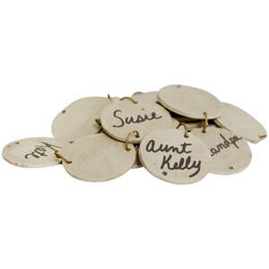 Birthday Calendar Replacement Tags (48 pcs/bag) - IVORY