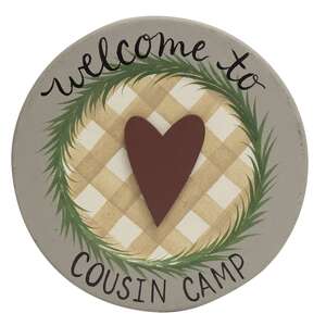 Cousin Camp Plate #35260