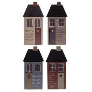 Family Traditions Chunky House, 4 Asstd.