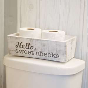 #35354, Hello Sweet Cheeks/Seat Yourself Reversible Toiletries Box