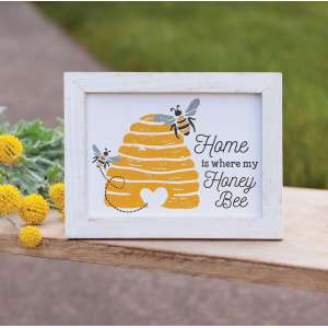 #35409, Home Is #35409, Where My Honey Bee Frame