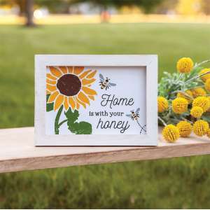 #35411, Home is With Your Honey Frame