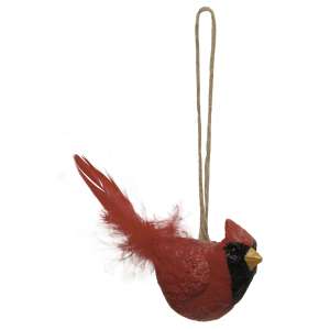 Resin Cardinal Ornament #35476