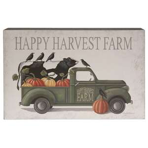 Happy Harvest Farm Truck Box Sign