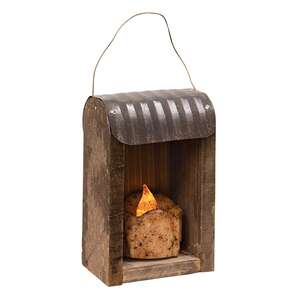 Tin Roof Tealight Hut #35623