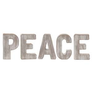Peace Cutout Letters, 5/Set #35660