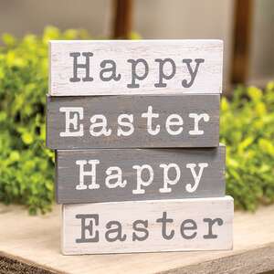 Happy Easter Duo Mini Block, 4 Asstd. 35530;