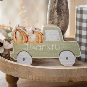 Thankful Pumpkin Truck Chunky Sitter 35550