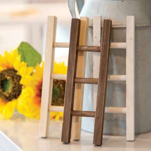 Mini Wooden Ladder, 3 Asstd. 35729;