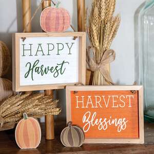 Happy Harvest Frame w/Jute Hanger 91049;