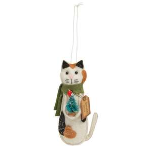 Sprinkles Calico Cat Ornament