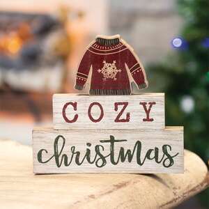 Cozy Christmas Sweater Stackers, 3/Set 35507;