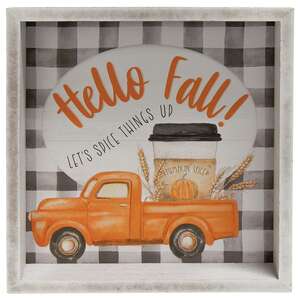 Let's Spice Things Up framed Box Sign