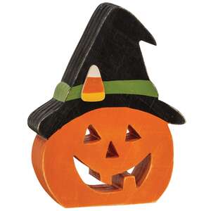 Witchy Jack O Lantern Chunky Sitter