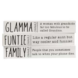 Funtie, Glamma, Family Mini Stick, 3 Asstd. #35756