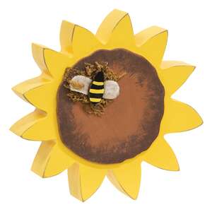 Sunflower with Bee Chunky Sitter