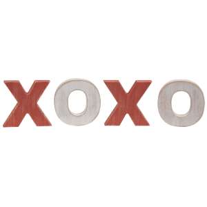 4/Set, XOXO Standing Letters #35921