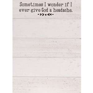 Give God a Headache Mini Notepad 55010;