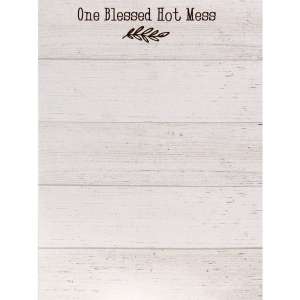 One Blessed Hot Mess Mini Notepad 55015