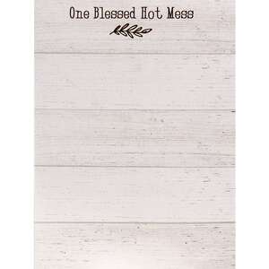 One Blessed Hot Mess Mini Notepad 55015;