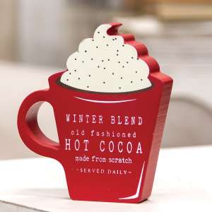 Winter Blend Hot Cocoa Chunky Cup Sitter 91029