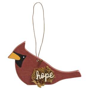 Hope Cardinal Ornament;