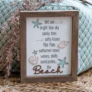 Beach Shadowbox Frame 35844