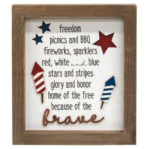 Brave Shadowbox Frame #35848