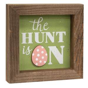 The Hunt Is On Shadowbox Frame