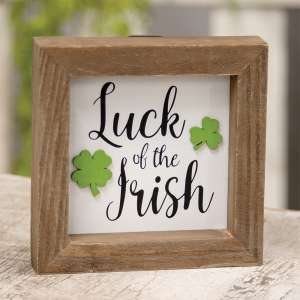 Luck of the Irish Shadowbox Frame 35896