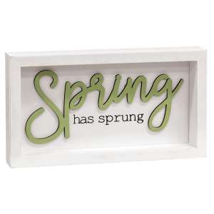 Spring Has Sprung Shadowbox Frame #35899