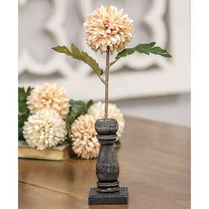 Medium Black Spindle Flower Holder 35957