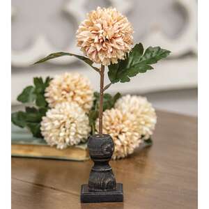 Short Black Spindle Flower Holder 35959