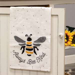 Always Bee Kind Dish Towel 54159