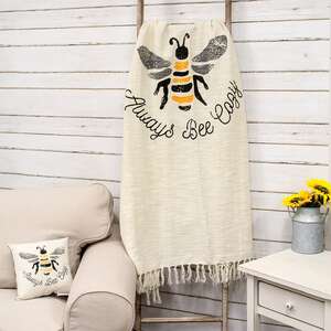 Always Bee Cozy Throw Blanket 54165;