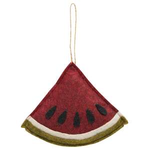 Felt Primitive Watermelon Ornament