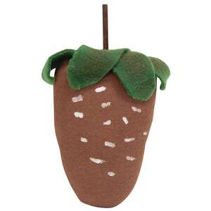 Primitive Painted Stuffed Strawberry