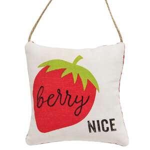 Berry Nice Pillow Ornament;